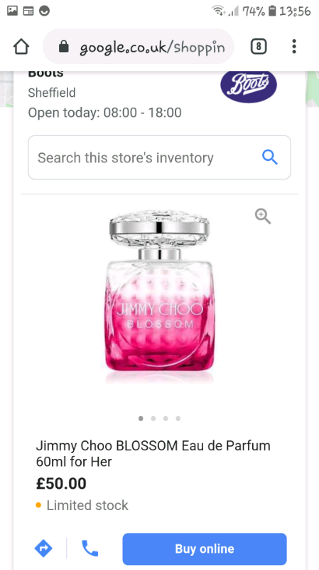 jimmy choo blossom limited edition